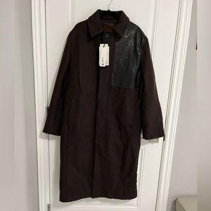 NWT - Zara x Studio Nicholson Men’s Wool Long Coat - Size L